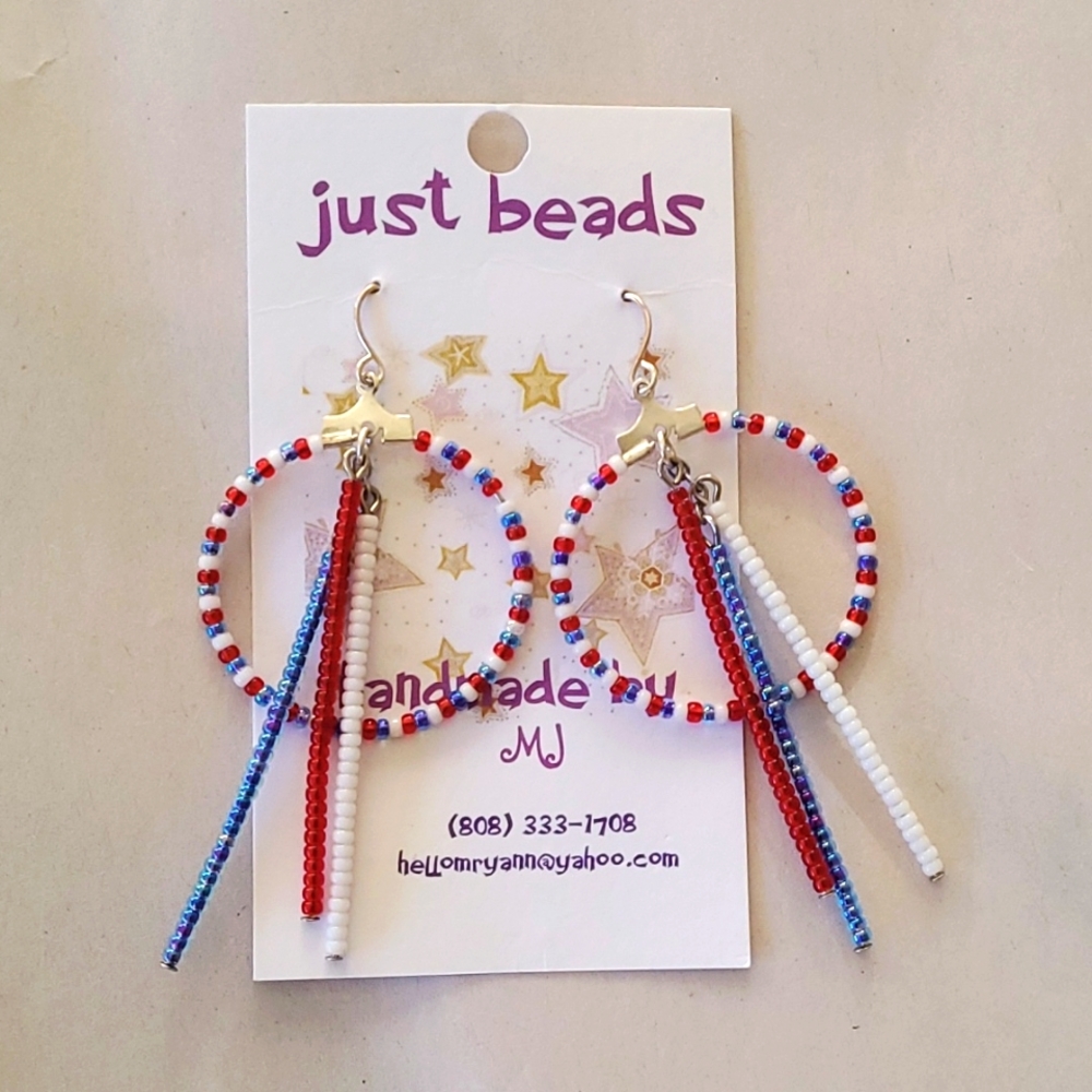 🇺🇸Just Beads Earring